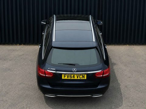 Mercedes-Benz C Class 2.0 C200 Sport FV64VCN Blue #4