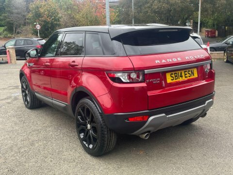 Land Rover Range Rover Evoque 2.2 Sd4 Pure Red #4