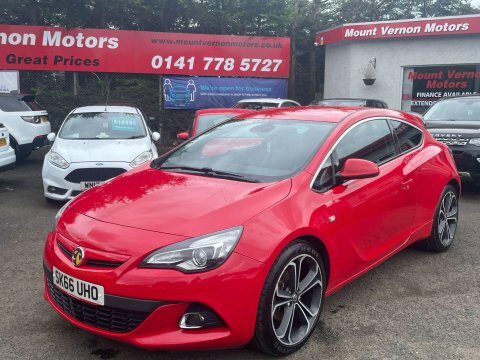 Vauxhall Astra GTC 1.4I Turbo Limited Red #2