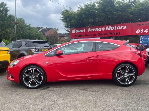 Vauxhall Astra GTC 1.4I Turbo Limited Red #3