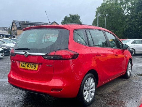Vauxhall Zafira 1.4I Turbo Design Red #6