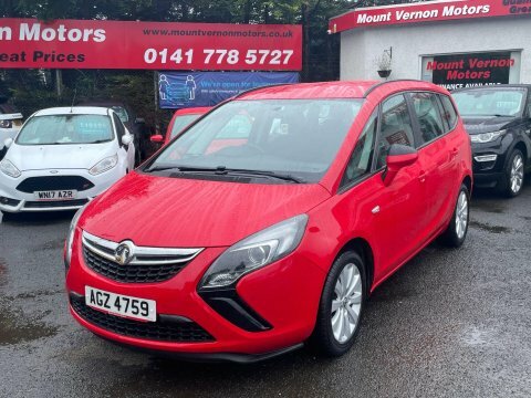 Vauxhall Zafira 1.4I Turbo Design Red #2