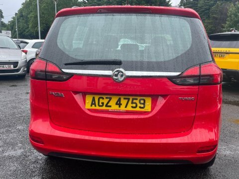 Vauxhall Zafira 1.4I Turbo Design Red #5