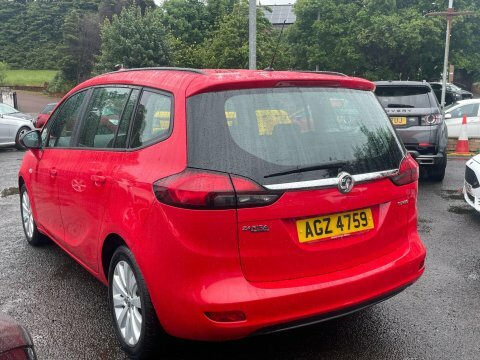 Vauxhall Zafira 1.4I Turbo Design Red #4
