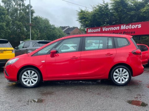Vauxhall Zafira 1.4I Turbo Design Red #3