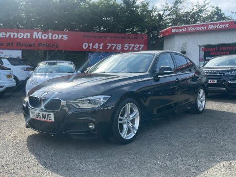 BMW 3 Series 2.0 320D M YK66MUE Black #3