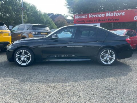 BMW 3 Series 2.0 320D M YK66MUE Black #4