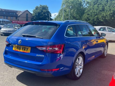Skoda Superb 2.0 Tdi Se Blue #6