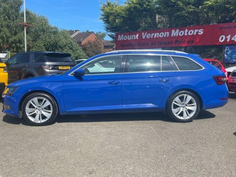 Skoda Superb 2.0 Tdi Se Blue #3