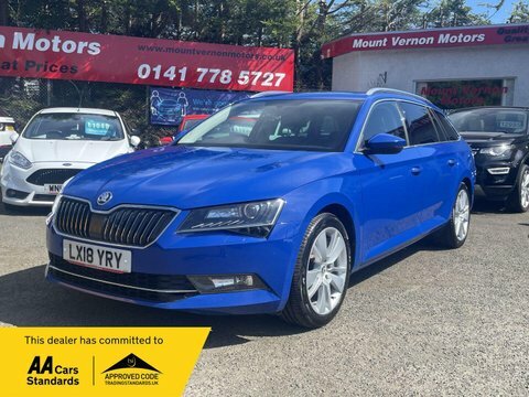Skoda Superb 2.0 Tdi Se Blue