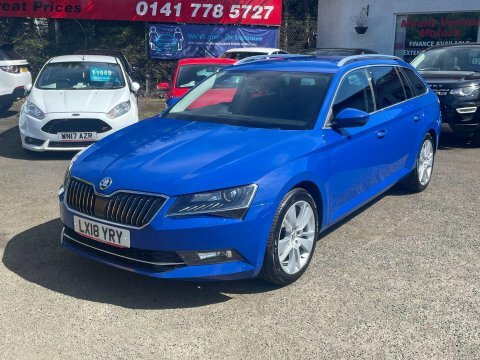 Skoda Superb 2.0 Tdi Se Blue #2