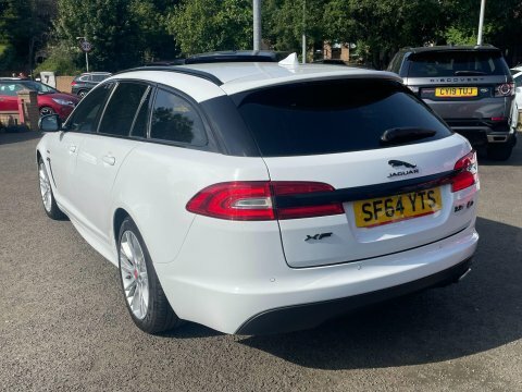 Jaguar XF 2.2D R-sport Sportbrake White #6