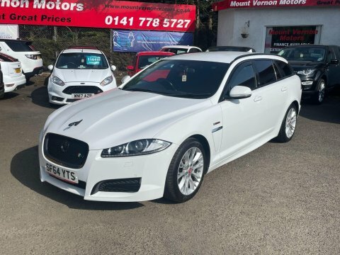 Jaguar XF 2.2D R-sport Sportbrake White #2