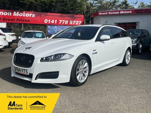 Jaguar XF 2.2D R-sport Sportbrake White