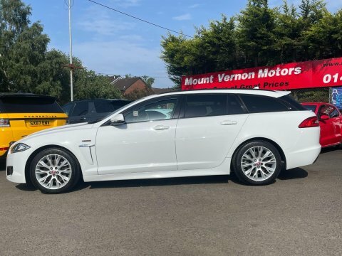 Jaguar XF 2.2D R-sport Sportbrake White #4