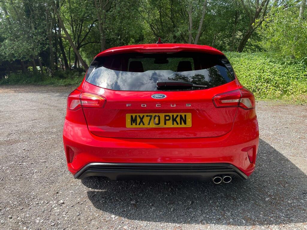 Ford Focus Hatchback 1.5 Ecoblue St-line Euro 6 Ss 20 MX70PKN Red #5