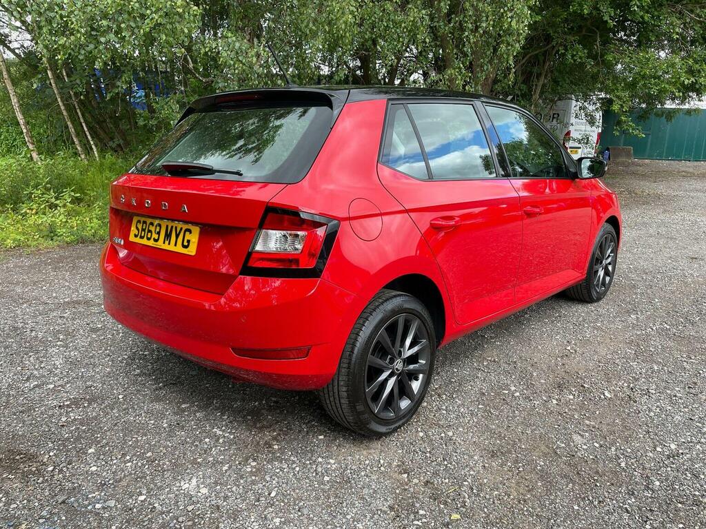 Skoda Fabia Hatchback 1.0 Tsi Colour Edition Euro 6 Ss Red #4