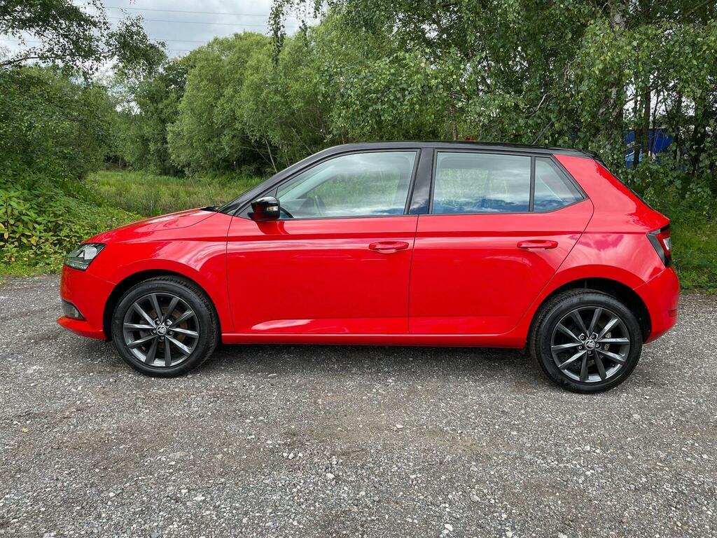 Skoda Fabia Hatchback 1.0 Tsi Colour Edition Euro 6 Ss Red #6