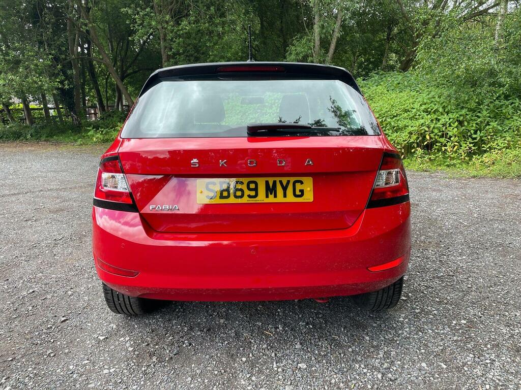 Skoda Fabia Hatchback 1.0 Tsi Colour Edition Euro 6 Ss Red #5