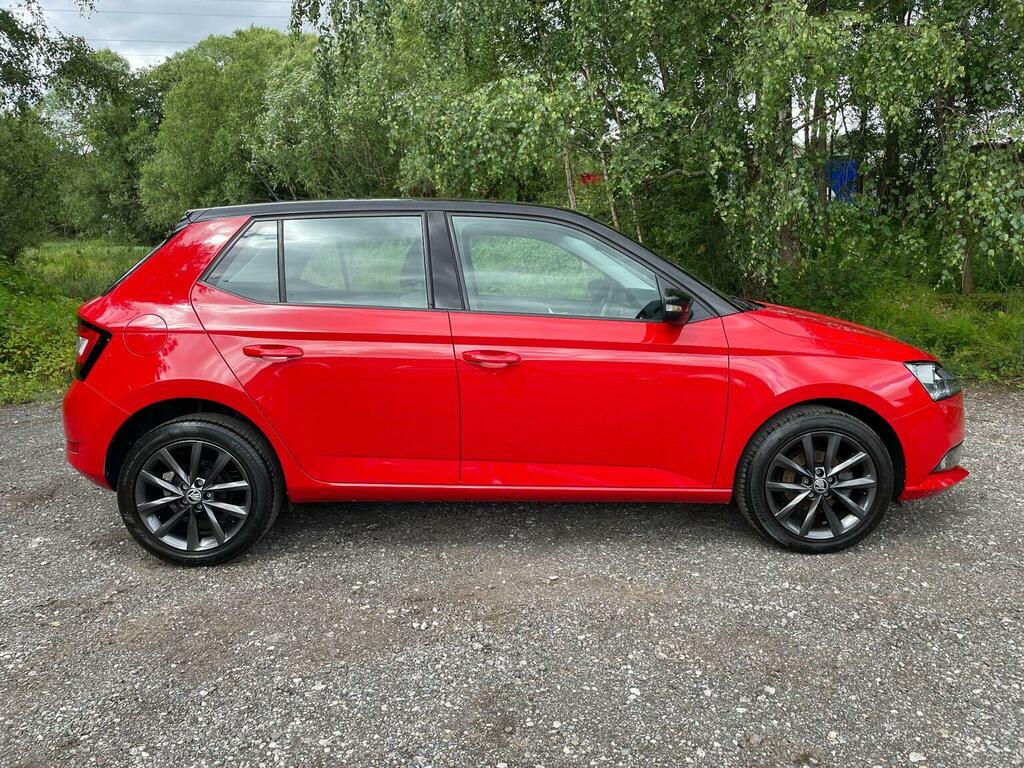 Skoda Fabia Hatchback 1.0 Tsi Colour Edition Euro 6 Ss Red #3