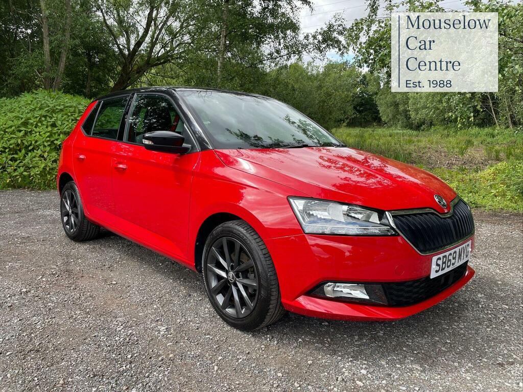 Skoda Fabia Hatchback 1.0 Tsi Colour Edition Euro 6 Ss Red