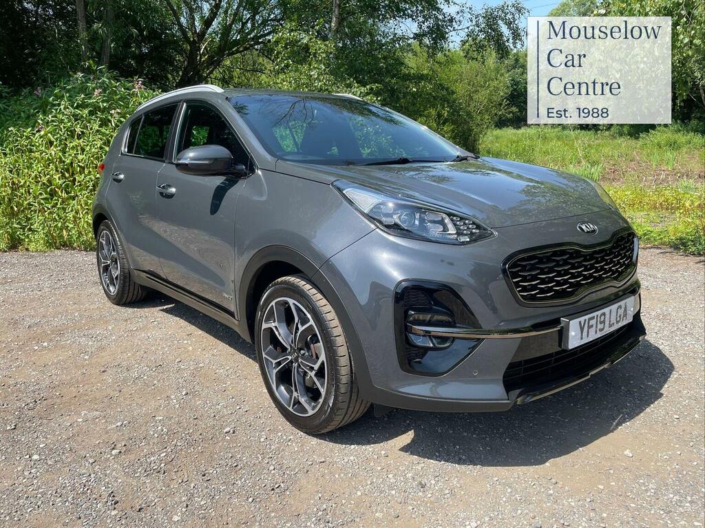 Kia Sportage Suv 1.6 Crdi Gt-line Dct Awd Euro 6 Ss 201 YF19LGA Grey