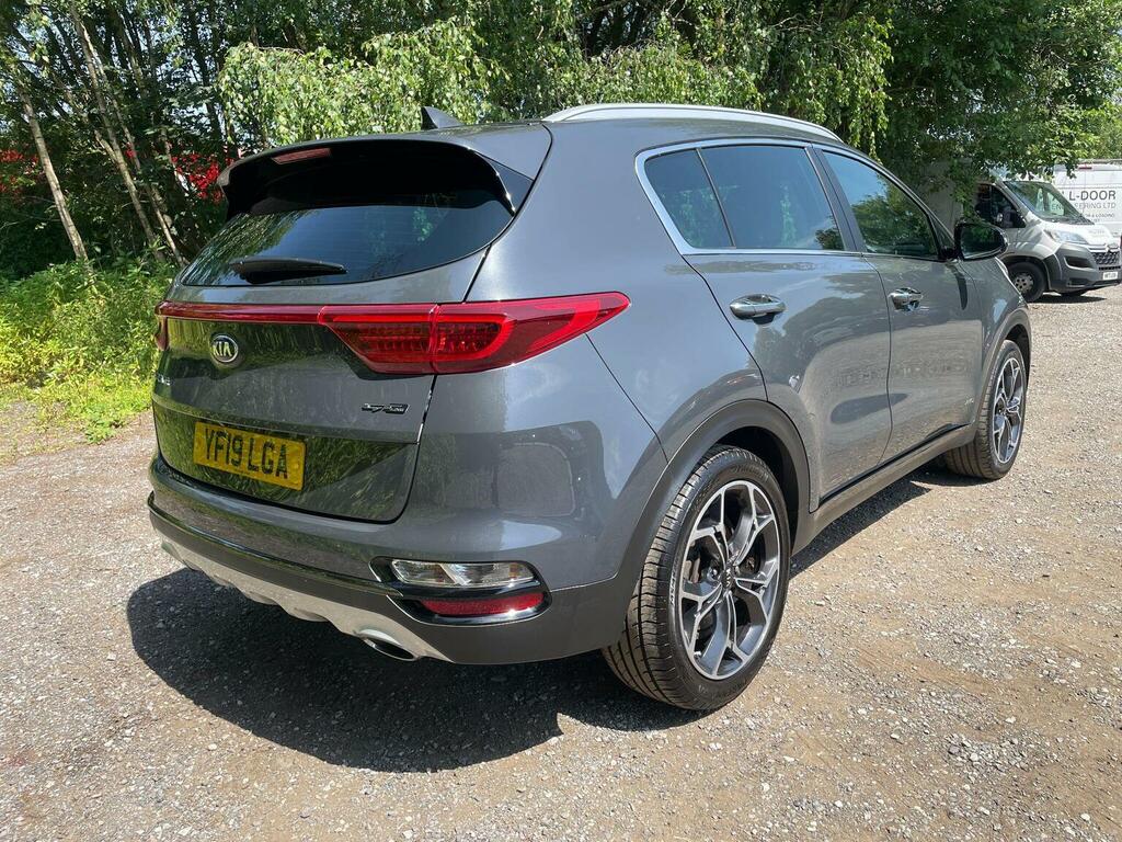 Kia Sportage Suv 1.6 Crdi Gt-line Dct Awd Euro 6 Ss 201 YF19LGA Grey #4