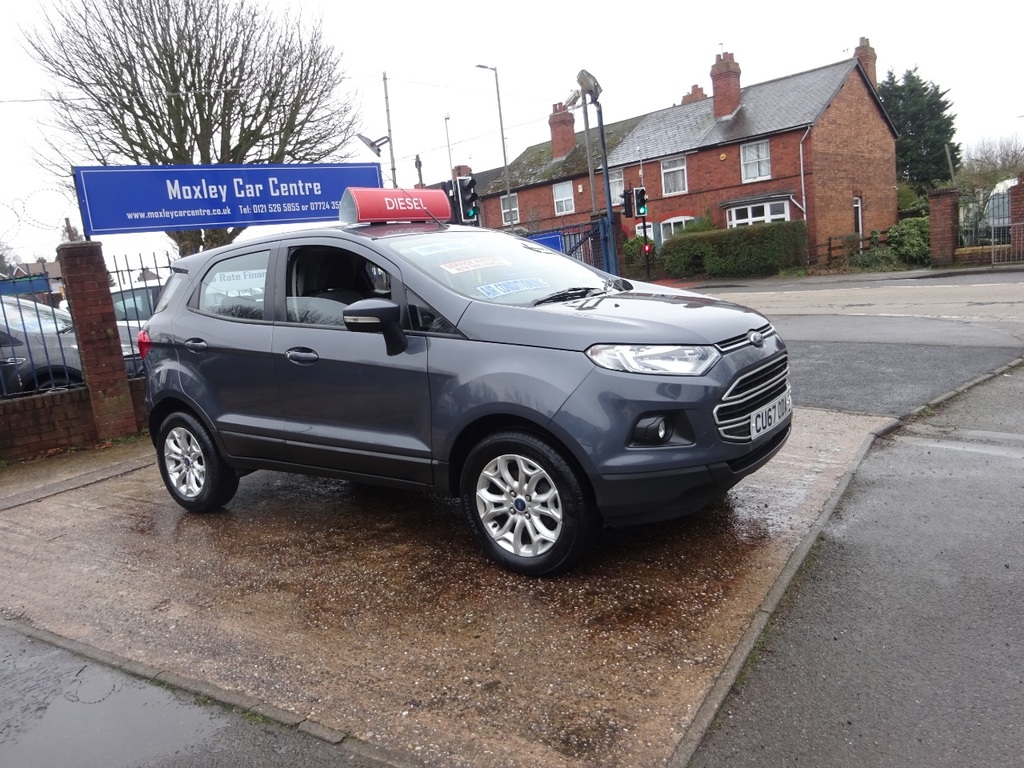 Ford Ecosport 1.5 Tdci 95 Zetec Grey