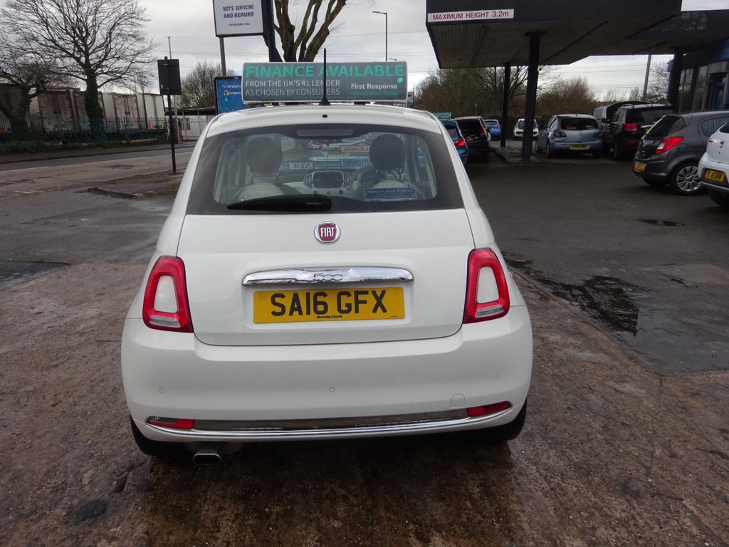 Fiat 500 1.2 Lounge White #6