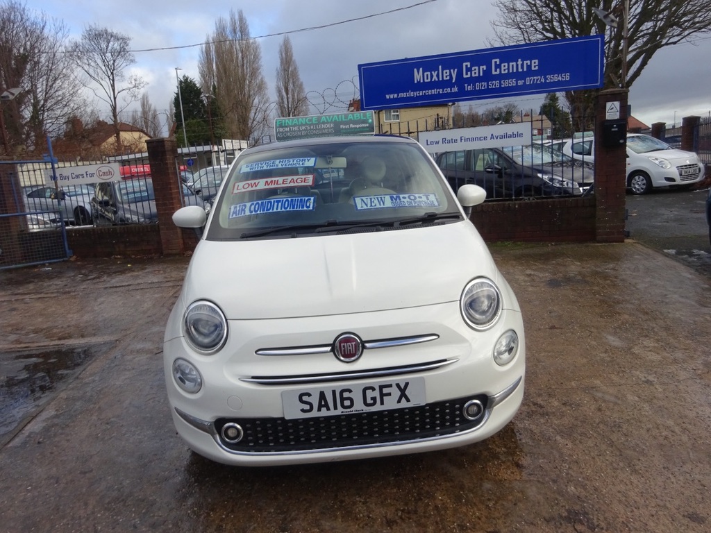 Fiat 500 1.2 Lounge White #2