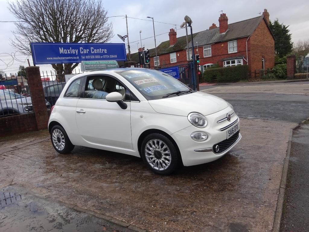 Fiat 500 1.2 Lounge White