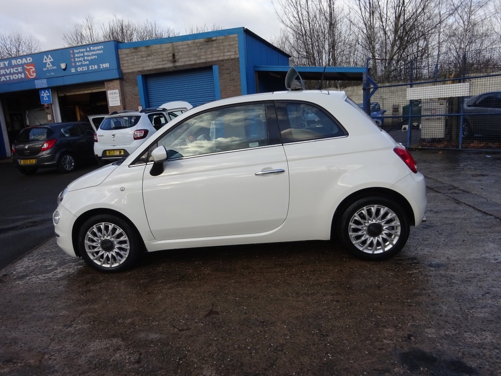 Fiat 500 1.2 Lounge White #5