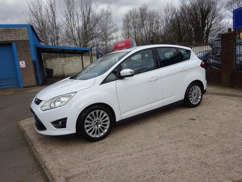 Ford C-Max 1.6 Tdci Titanium White #3