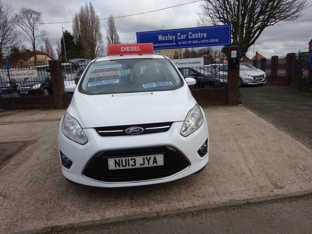Ford C-Max 1.6 Tdci Titanium White #2