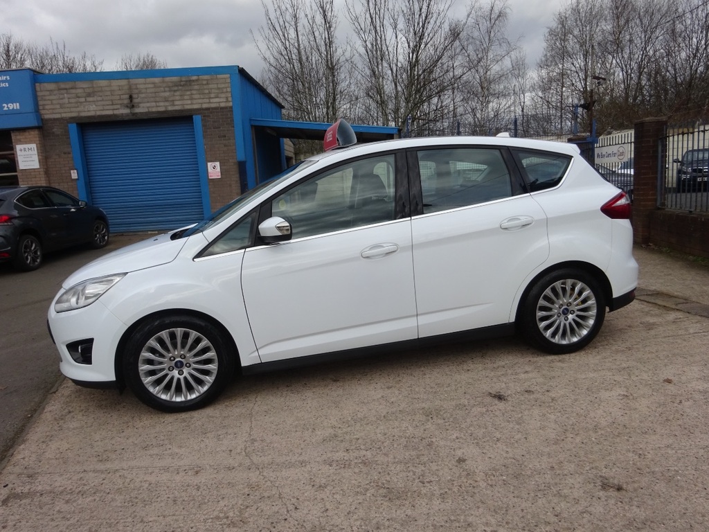 Ford C-Max 1.6 Tdci Titanium White #4