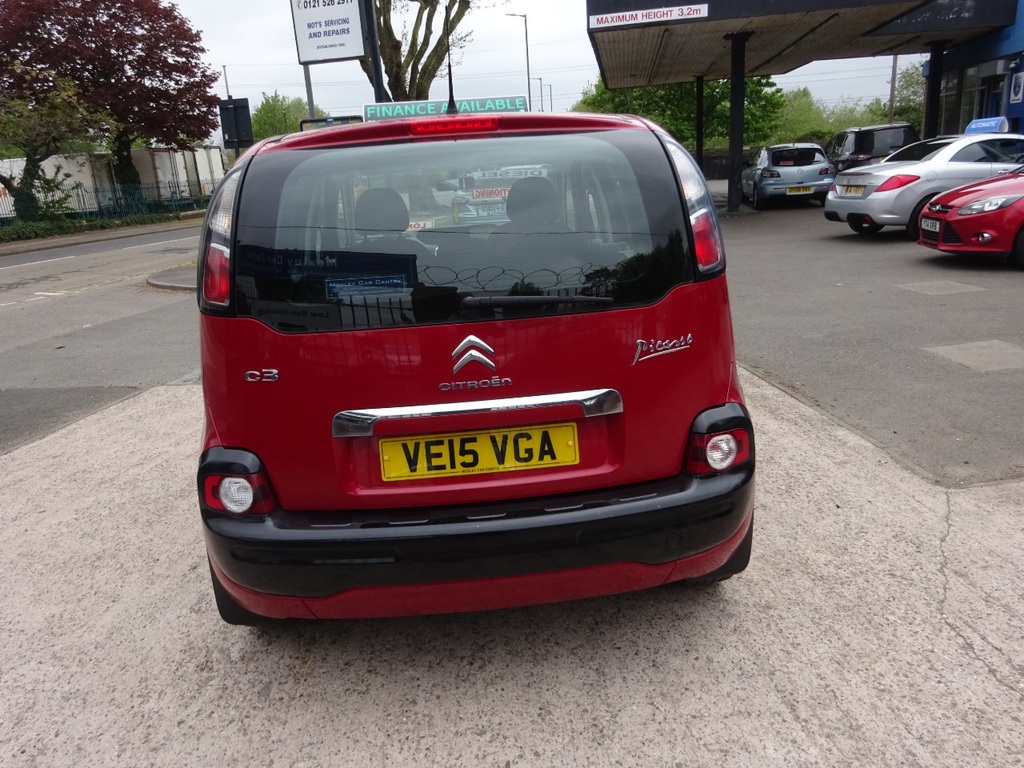 Citroen C3 Picasso 1.6 Hdi 8V Vtr Red #5