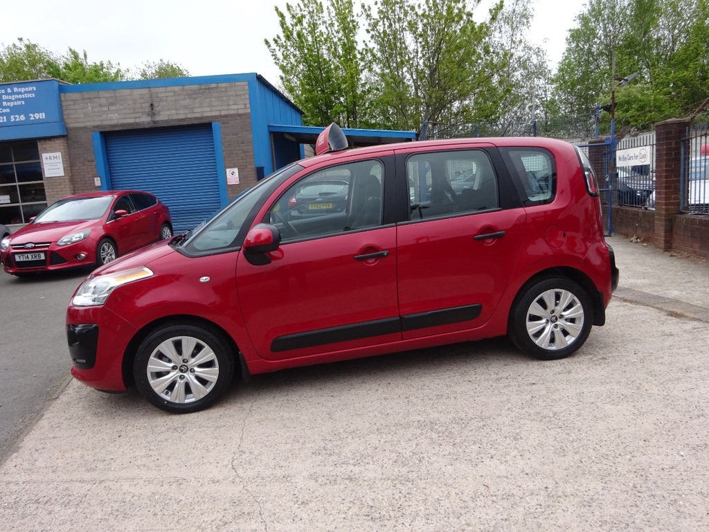 Citroen C3 Picasso 1.6 Hdi 8V Vtr Red #3