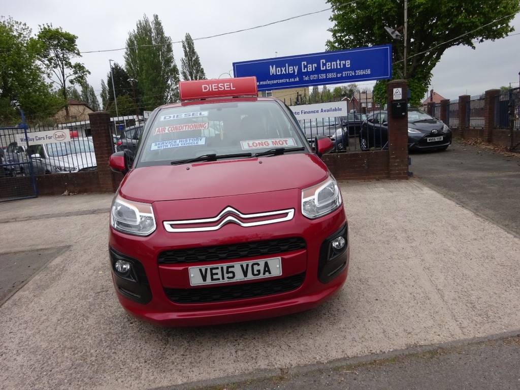 Citroen C3 Picasso 1.6 Hdi 8V Vtr Red