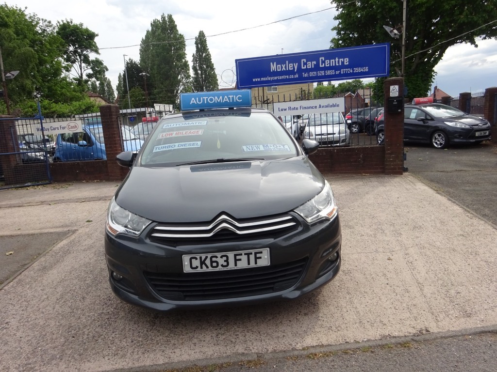 Citroen C4 1.6 E-hdi 115 Airdream Vtr Egs6 Grey #2