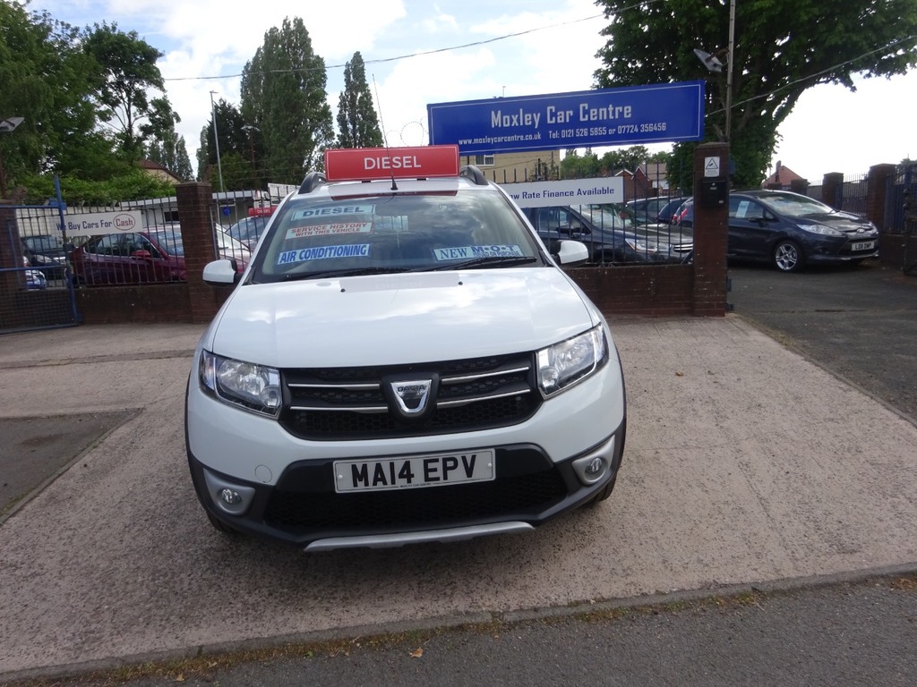 Dacia Sandero Stepway 1.5 Dci Laureate White #2