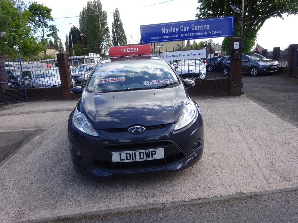 Ford Fiesta 1.6 Tdci 95 Zetec S Grey #2
