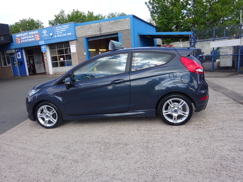Ford Fiesta 1.6 Tdci 95 Zetec S Grey #5