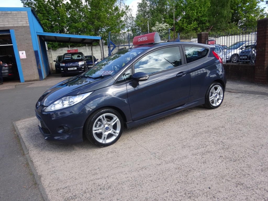 Ford Fiesta 1.6 Tdci 95 Zetec S Grey #3