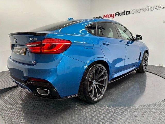 BMW X6 2018 3.0 40D M Sport Edition Suv X GJ18LVY Blue #6