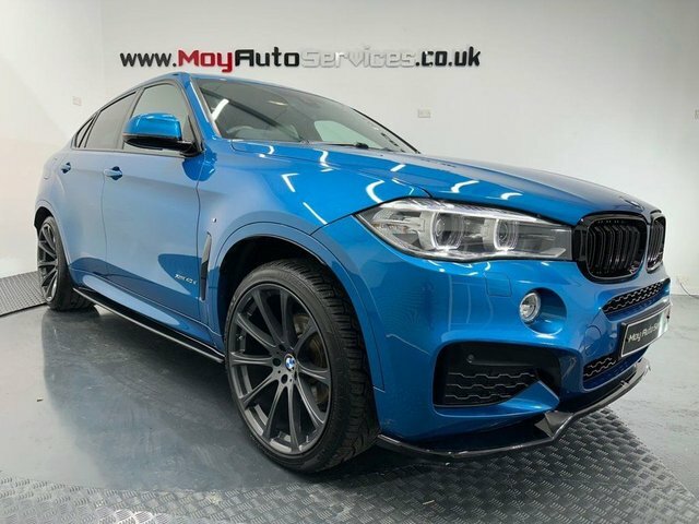 BMW X6 2018 3.0 40D M Sport Edition Suv X Blue