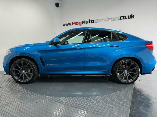 BMW X6 2018 3.0 40D M Sport Edition Suv X GJ18LVY Blue #5
