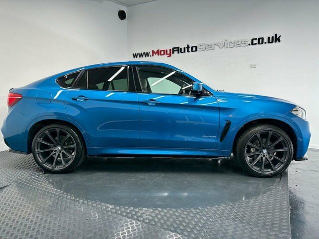 BMW X6 2018 3.0 40D M Sport Edition Suv X GJ18LVY Blue #2