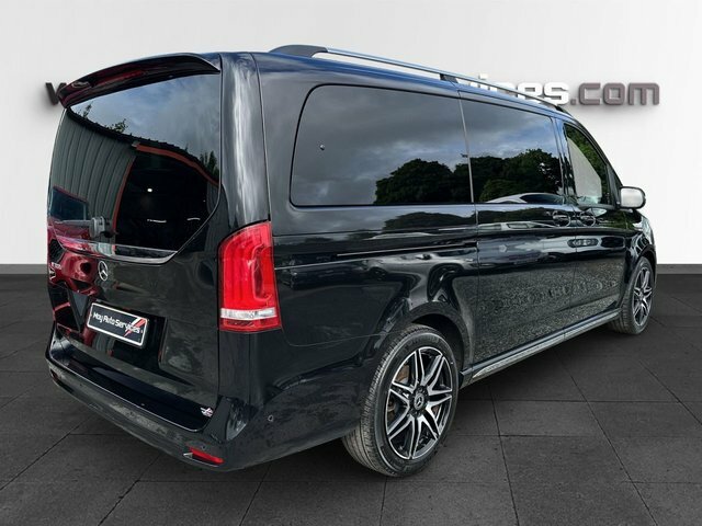 Mercedes-Benz V Class 2023 2.0 V300d Amg Line Mpv G-tronic E XFZ555 Black #6