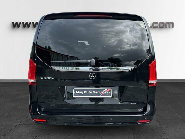 Mercedes-Benz V Class 2023 2.0 V300d Amg Line Mpv G-tronic E XFZ555 Black #5