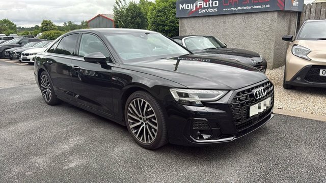 Audi A8 2023 3.0 Tdi V6 50 S Line Saloon Tiptro Black